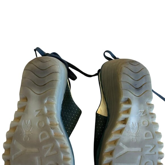 Fly London Peep Toe Lace Up Wedge Sandals Nubuck Suede Size 36 5.5 Women's - Picture 12 of 12